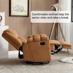 Fauteuil inclinable, pivotant et berçant surdimensionné beige/bleu/vert, pivotant à 360°, inclinable à 155°, une place