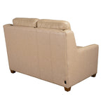 Causeuse inclinable électrique Amande / Anthracite / Camel, Zero-Wall, 2 places
