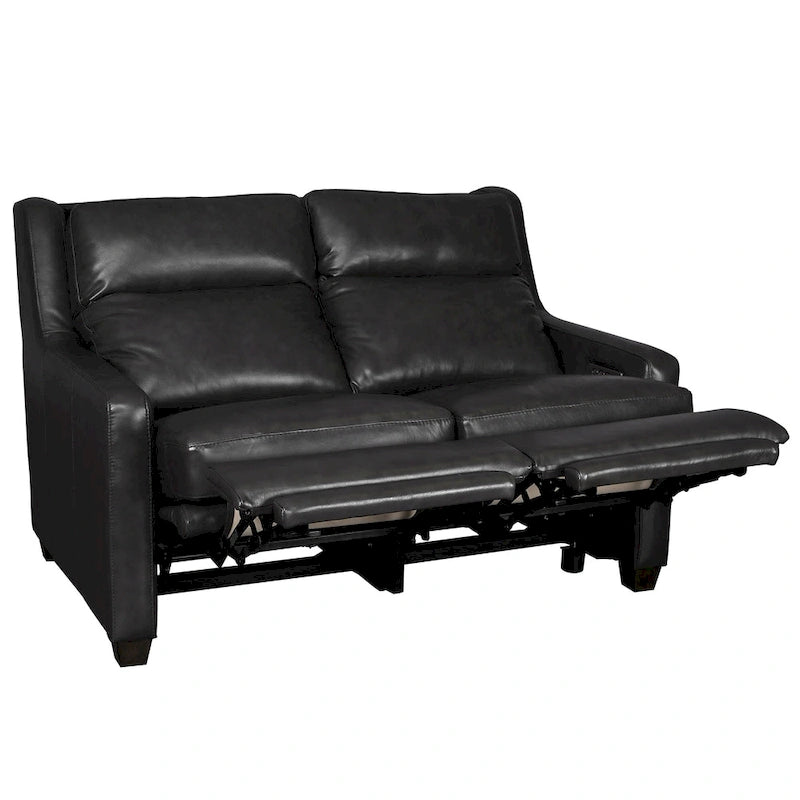Causeuse inclinable électrique Amande / Anthracite / Camel, Zero-Wall, 2 places