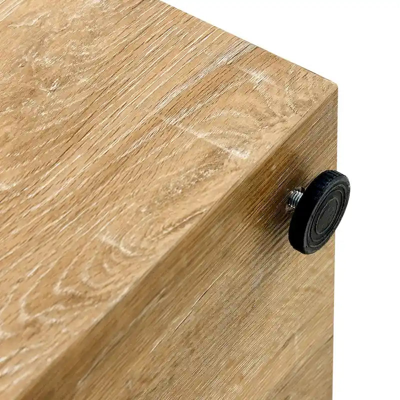Table basse rectangulaire couleur bois, MDF, 1 place, 99 cm × 61 cm