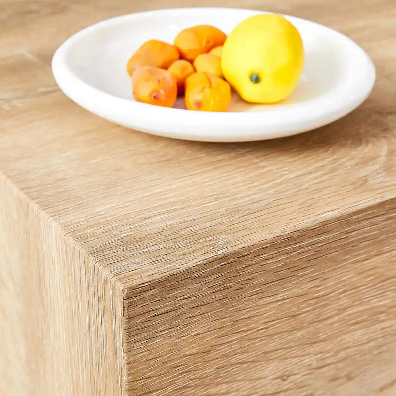 Table basse rectangulaire couleur bois, MDF, 1 place, 99 cm × 61 cm