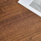Table Basse à 2 Niveaux Burly Wood avec Pieds en Hévéa, 1–2 Places