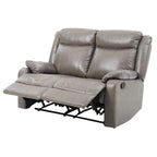 Causeuse inclinable double en similicuir Ward