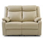 Causeuse inclinable double en similicuir Ward
