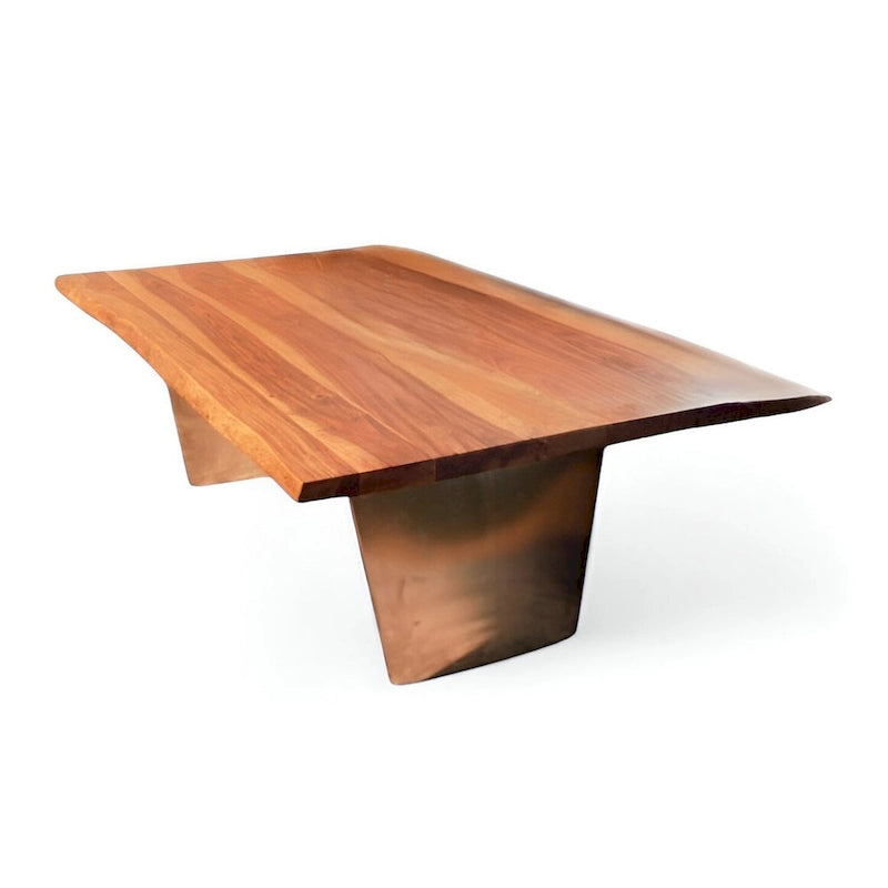 Table basse bord brut en manguier naturel, 1 pièce