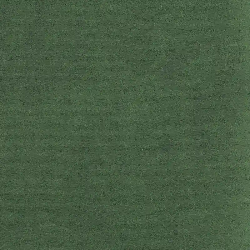 Fauteuil d'appoint individuel en velours vert avec accoudoirs incurvés