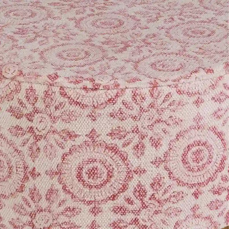 Tabouret Trépied Boho Rose, Siège Simple
