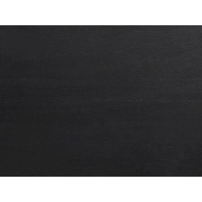Table d'appoint avec plateau en verre noir/blanc, 2 étagères, simple