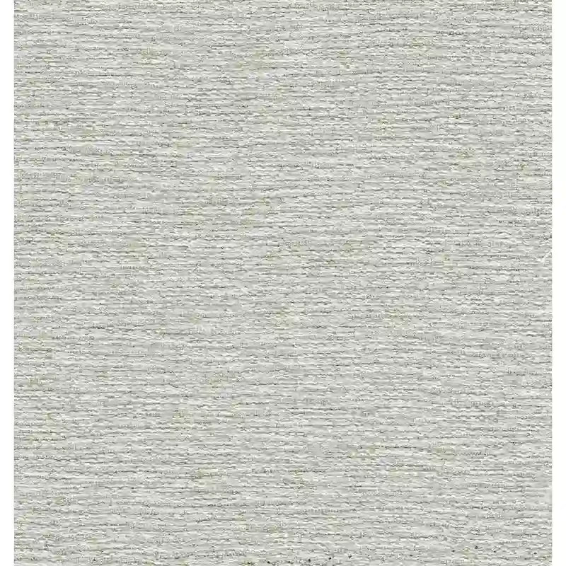 Banc de rangement en tissu gris tressé et similicuir caramel avec pieds en métal noir – 2 places