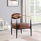 Fauteuil d'appoint du milieu du siècle, gris / beige / marron, une place, cadre en métal