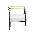 Fauteuil d'appoint du milieu du siècle, gris / beige / marron, une place, cadre en métal