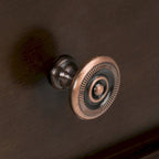 Table d'appoint carrée en bois avec tiroir, gris ferme/marron selle/marron tabac – Usage unique