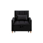 Chaise-lit convertible 3-en-1, inclinable réglable, simple – Arc-en-ciel / Beige / Gris / Noir