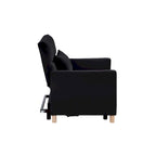 Chaise-lit convertible 3-en-1, inclinable réglable, simple – Arc-en-ciel / Beige / Gris / Noir