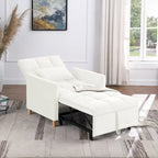 Chaise-lit convertible 3-en-1, inclinable réglable, simple – Arc-en-ciel / Beige / Gris / Noir