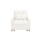 Chaise-lit convertible 3-en-1, inclinable réglable, simple – Arc-en-ciel / Beige / Gris / Noir