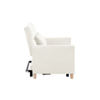 Chaise-lit convertible 3-en-1, inclinable réglable, simple – Arc-en-ciel / Beige / Gris / Noir