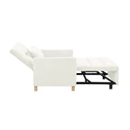 Chaise-lit convertible 3-en-1, inclinable réglable, simple – Arc-en-ciel / Beige / Gris / Noir