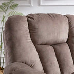 Fauteuil inclinable électrique releveur avec massage, une place, Gris/Beige/Noir/Camel