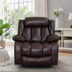 Fauteuil inclinable électrique releveur avec massage, une place, Gris/Beige/Noir/Camel