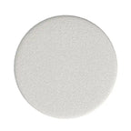 Pouf carré en velours mocha et bouclette crème, 1 place