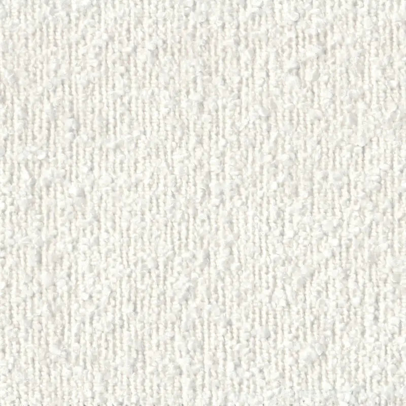 Pouf carré en velours mocha et bouclette crème, 1 place