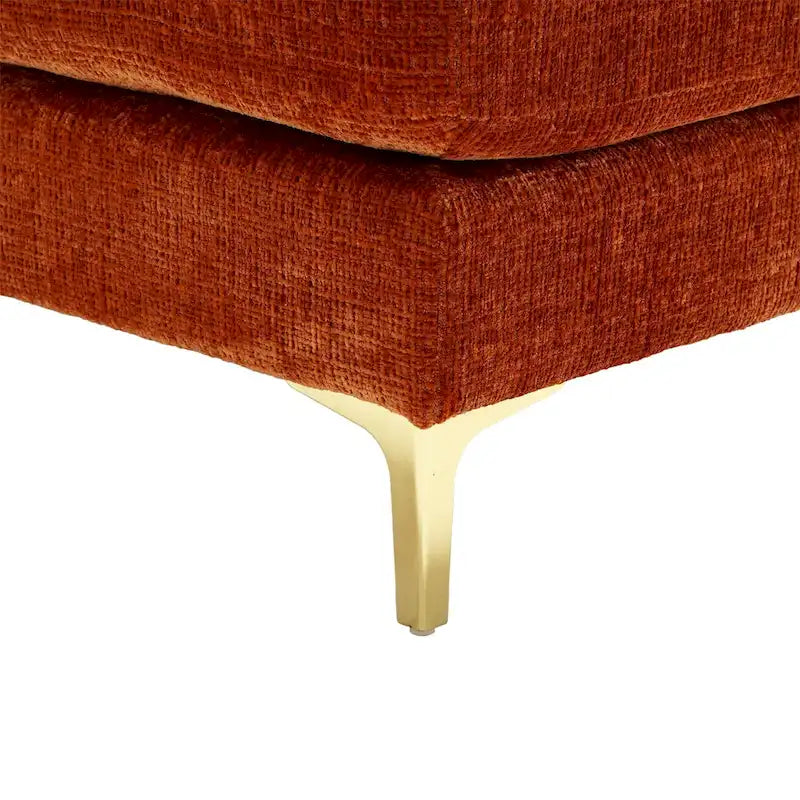 Canapé d'angle en chenille en U, multicolore, style moderne, 5 places et plus