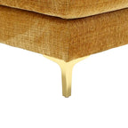 Canapé d'angle en chenille en U, multicolore, style moderne, 5 places et plus